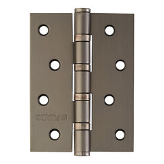 Петля Fuaro карточная универсальная неразъемная 100х75 мм графит