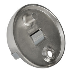 Упор дверной Punto матовый никель - фото 4