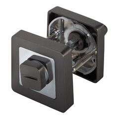 Фиксатор Punto QR GR/CP-23 квадратная розетка графит/хром - фото 2