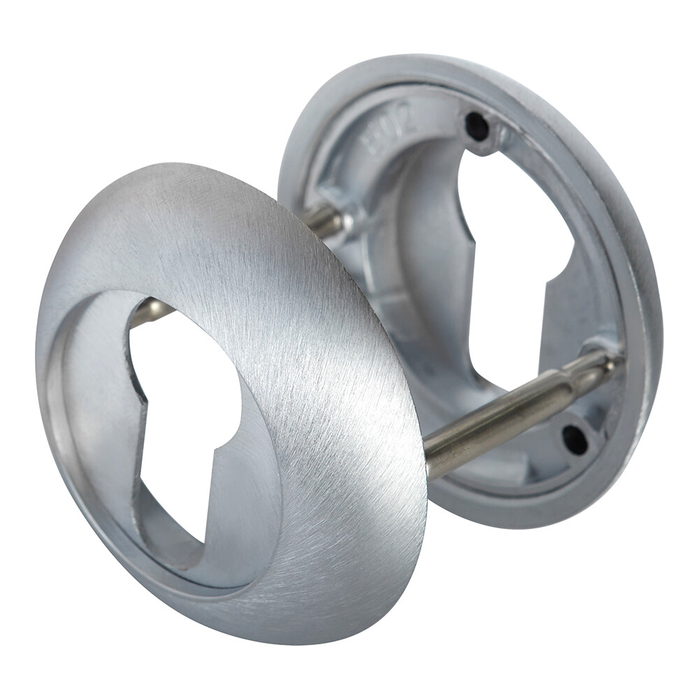 Ключевина Punto ET TL SSC-16 круглая розетка сатинированный хром