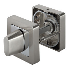 Фиксатор Punto QR SN/CP-3 квадратная розетка матовый никель/хром