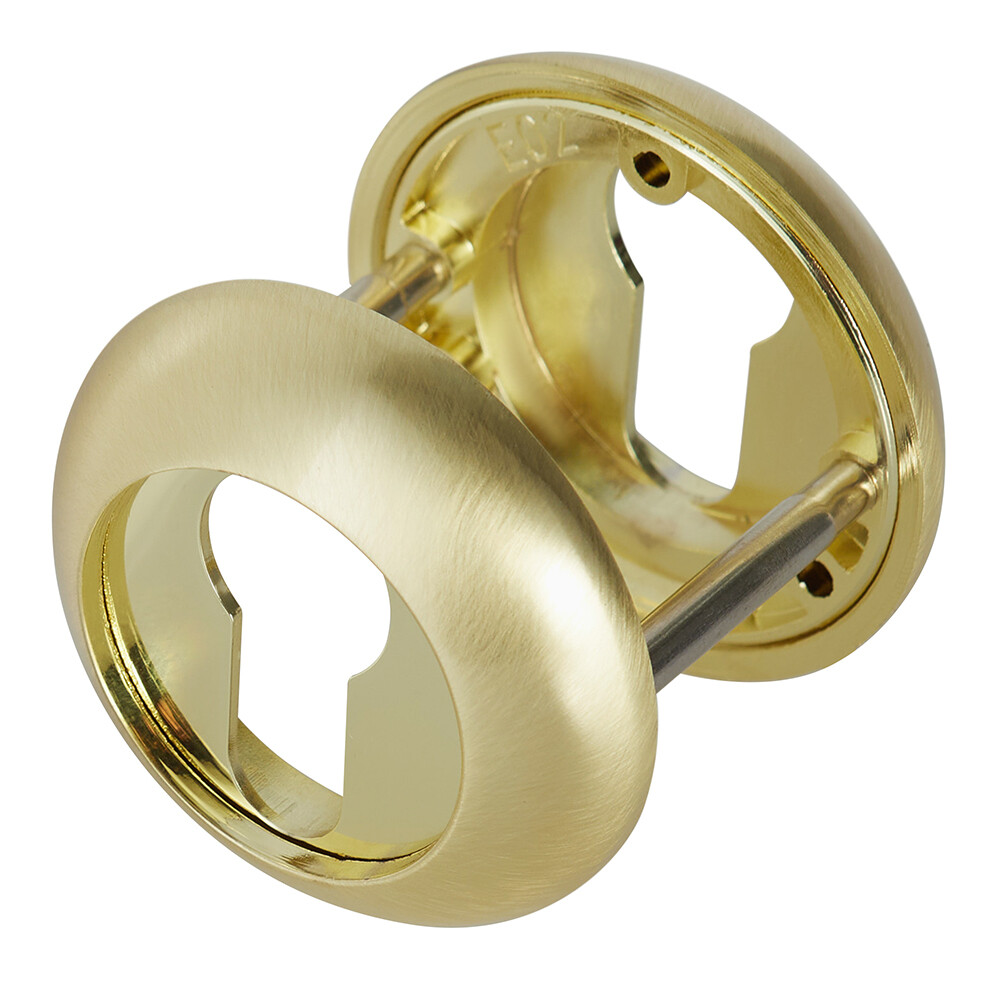 Ключевина Punto ET TL круглая розетка золото