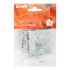 Фиксатор Fuaro BK6 квадратная розетка сатинированный хром - фото 4