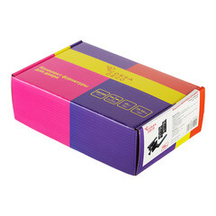 Комплект фурнитуры для двери Corsa Deco Primrose с защелкой и петлями квадратная розетка черный (990309) - фото 3