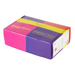 Комплект фурнитуры для двери Corsa Deco Lilium с защелкой и петлями круглая розетка матовый никель (990312) - фото 3