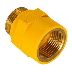 Муфта диэлектрическая прямая 3/4 ВР(г) х 3/4 НР(ш) - фото 5