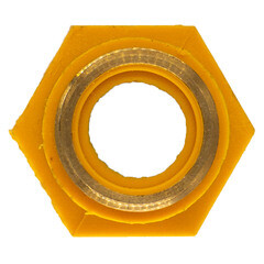 Муфта диэлектрическая прямая 3/4 ВР(г) х 3/4 НР(ш) - фото 4