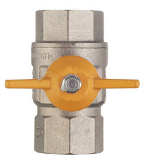 Кран шаровой газовый Tiemme 3/4 ВР(г) х 3/4 ВР(г) бабочка - фото 5