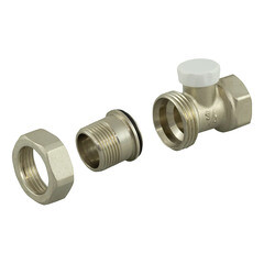 Клапан запорный СТМ 3/4 ВР(г) х 3/4 НР(ш) для радиатора (CARSVL34) - фото 2