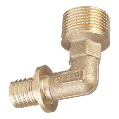 Угол Tece 20 мм х 3/4 НР(ш) латунь (767501) - фото 2