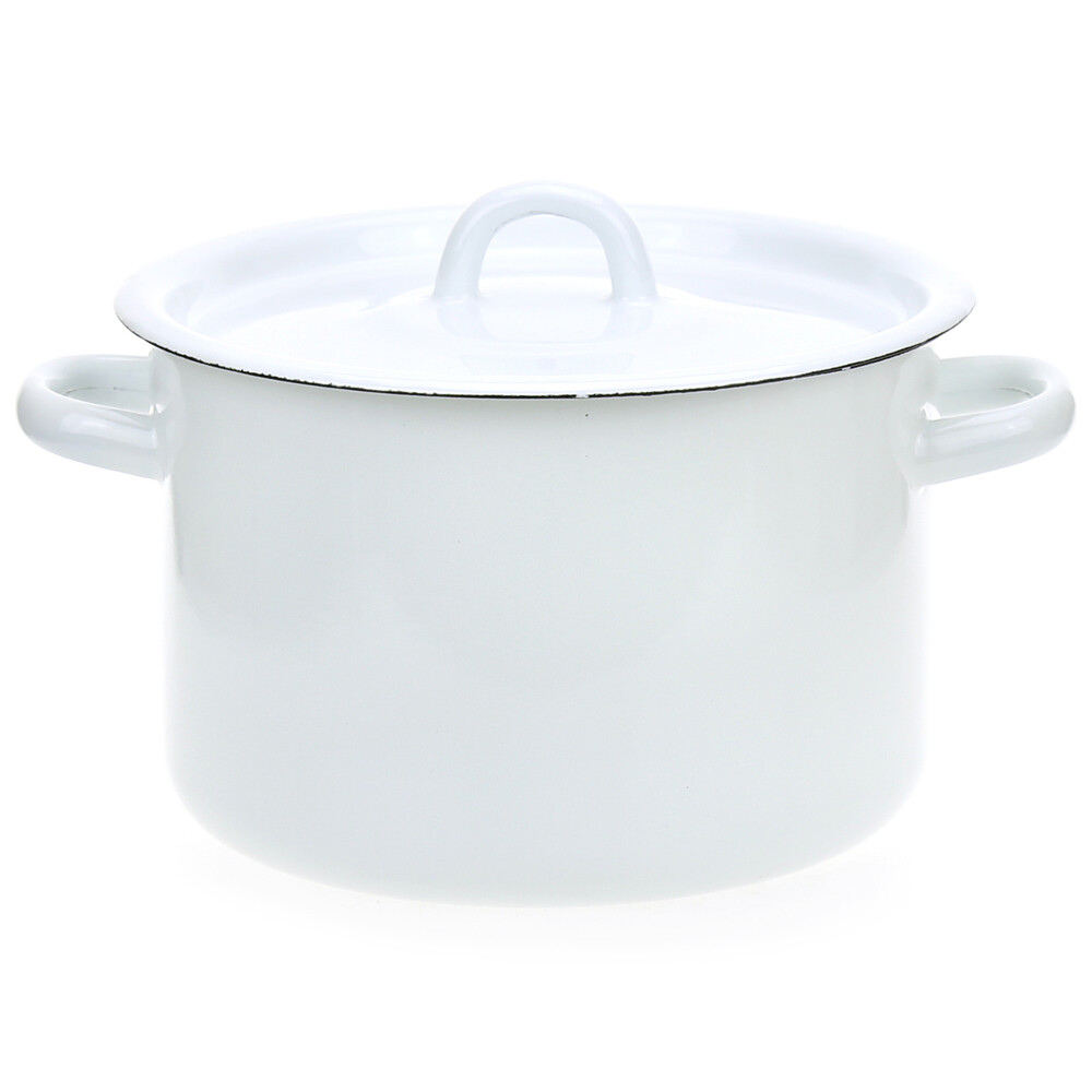 Кастрюля Магнитогорская эмаль 3 л эмалированная сталь (092977)