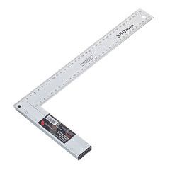 Изображение товара Угольник строительный Hesler 350 мм алюминиевый