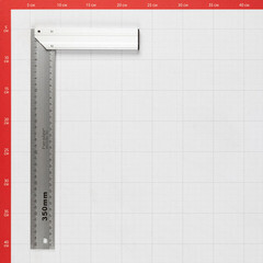 Угольник строительный Hesler 350 мм алюминиевый - фото 5