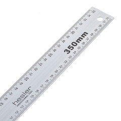 Угольник строительный Hesler 350 мм алюминиевый - фото 3