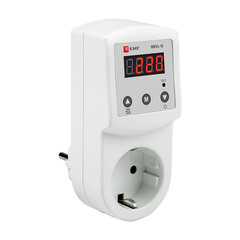 Реле напряжения EKF PROxima 230 В 16 А тип AC розеточное цифровое (MRVs-16) - фото 2