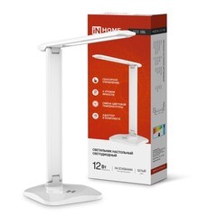 Лампа настольная светодиодная сенсорная 3000-6500К 12 Вт IN HOME Simple ССО (4690612036557) - фото 9