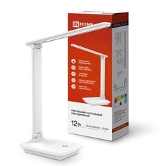 Лампа настольная светодиодная сенсорная 3000-6500К 12 Вт IN HOME Simple ССО (4690612036519) - фото 9