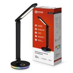 Лампа настольная светодиодная сенсорная 3000-6500К 12 Вт IN HOME Plus ССО (4690612037974) - фото 10