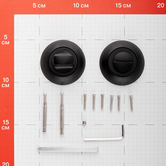 Фиксатор Corsa Deco круглая розетка черный (990319) - фото 2