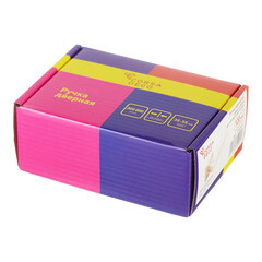 Ручка дверная Corsa Deco Clover квадратная розетка матовый никель/хром (990323) - фото 3