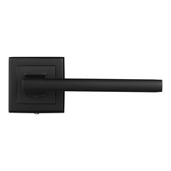 Ручка дверная Punto Vector квадратная розетка черная - фото 4