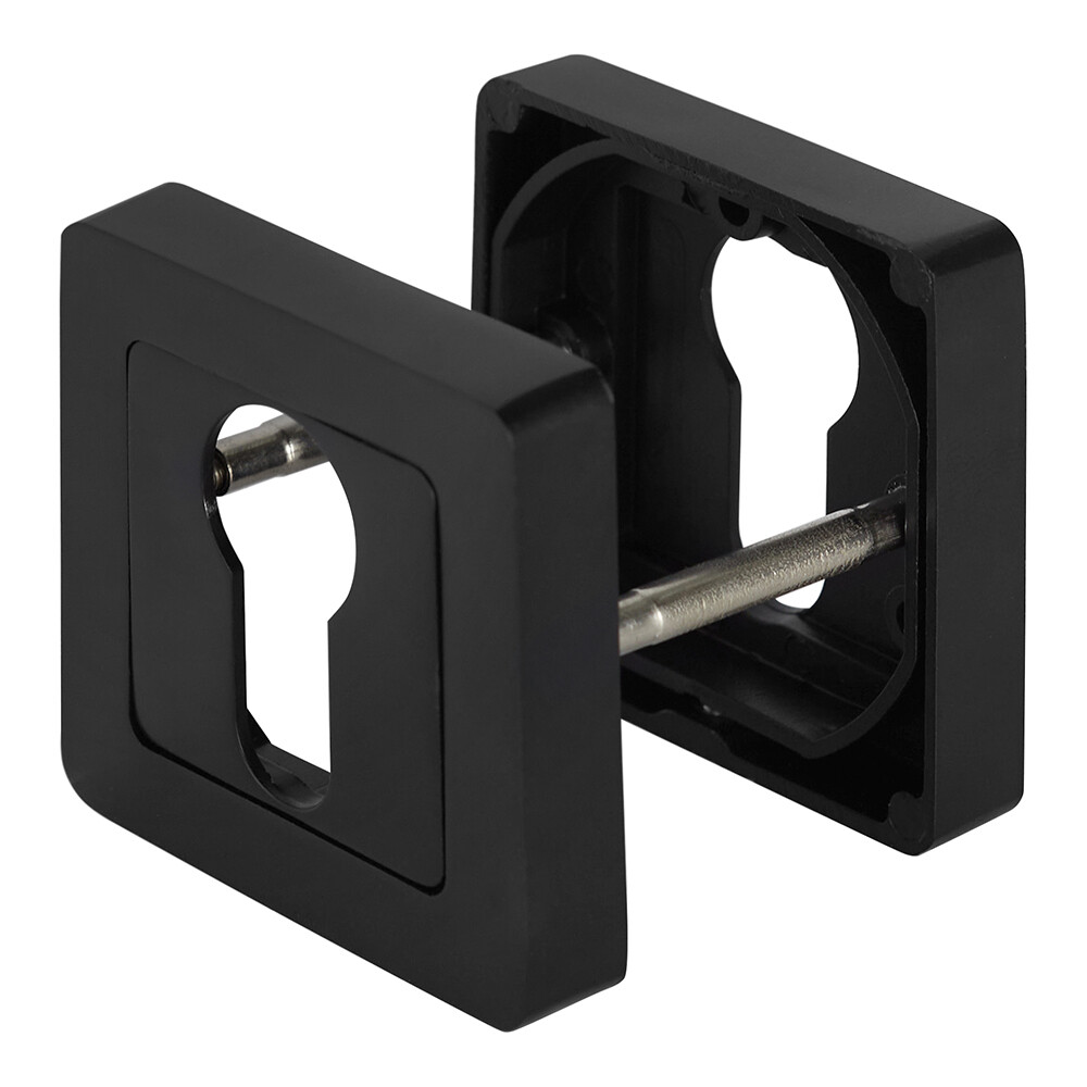 Ключевина Punto ET QR квадратная розетка черная