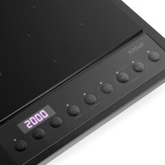 Плита индукционная Kitfort КТ-109 2 конфорки черная - фото 3