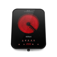 Плита инфракрасная Kitfort КТ-141 1 конфорка черная - фото 6