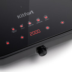 Плита инфракрасная Kitfort КТ-141 1 конфорка черная - фото 3