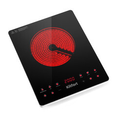 Плита инфракрасная Kitfort КТ-140 1 конфорка черная - фото 2