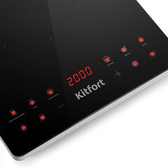Плита инфракрасная Kitfort КТ-140 1 конфорка черная - фото 6