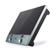 Плита инфракрасная Kitfort КТ-155 2 конфорки черная/серебристая - фото 2