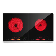 Плита инфракрасная Kitfort КТ-147 2 конфорки черная/серебристая - фото 9