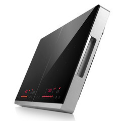 Плита инфракрасная Kitfort КТ-147 2 конфорки черная/серебристая - фото 2