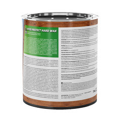 Антисептик Dufa Wood Protect Hard Wax декоративный для дерева белоснежный 0,75 л - фото 2