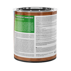 Антисептик Dufa Wood Protect Hard Wax декоративный для дерева ореховое дерево 0,75 л - фото 2