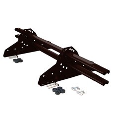 Изображение товара Снегозадержатель трубчатый овальный Grand Line 1 м темно-коричневый RR 32