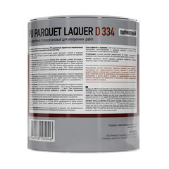 Лак полиуретановый паркетный Dufa Parquet Laquer D334 полуматовый бесцветный 2 л - фото 2