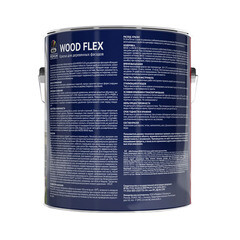 Краска фасадная по дереву Dufa Woodflex акриловая база 1 белая 2,4 л - фото 2