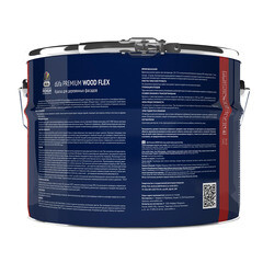 Краска фасадная по дереву Dufa Woodflex акриловая база 3 бесцветная 8,1 л - фото 2