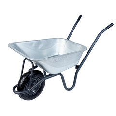 Изображение товара Тачка садово-строительная одноколесная Павловская Заря 110 л 180 кг (ТЦ1-М105)