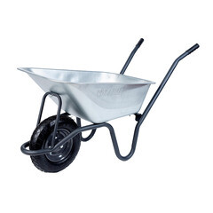 Тачка садово-строительная одноколесная Павловская Заря 110 л 180 кг (ТЦ1-М105) - фото 2