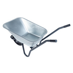 Тачка садово-строительная одноколесная Павловская Заря 110 л 180 кг (ТЦ1-М105) - фото 4