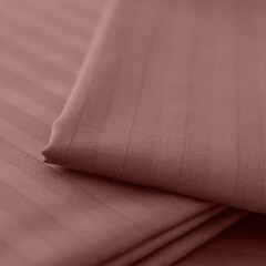 Комплект постельного белья 1,5-спальный страйп-сатин Verossa Stripe розовый с простыней 180х215 см - фото 3