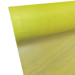 Изображение товара Сетка фасадная стеклотканевая ячейка 5х5 мм 1х50 м 145 г/кв.м КМ