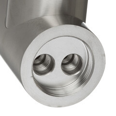 Мойка для кухни Ukinox Классика 48х48х14,5 см врезная с сифоном со смесителем Corsa Deco Creek с высоким изливом сталь хром (CLM480.480---4K OC/30980676/966373) - фото 9