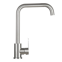 Смеситель для кухни Corsa Deco Everest нержавеющая сталь с высоким изливом однорычажный (966375) - фото 2