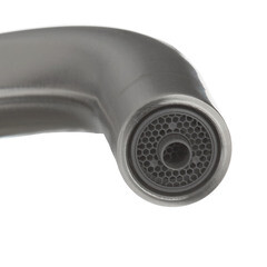 Смеситель для кухни Corsa Deco Pride нержавеющая сталь с высоким изливом с подключением к фильтру однорычажный (966379) - фото 6