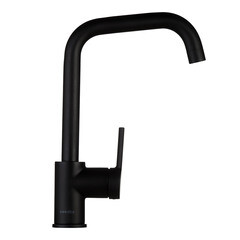 Смеситель для кухни Swedbe Diana черный с высоким изливом однорычажный (1041B) - фото 7