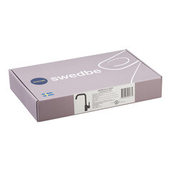 Смеситель для кухни Swedbe Diana черный с высоким изливом однорычажный (1041B) - фото 3